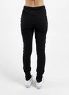 Featuring unique silver zip detailing and a cute sketch embroidery on the thigh. Wear them high or low with the flexible drawstring waistband. Made with a soft cotton and elastane blend - you simply can't look past these Escape Trackies