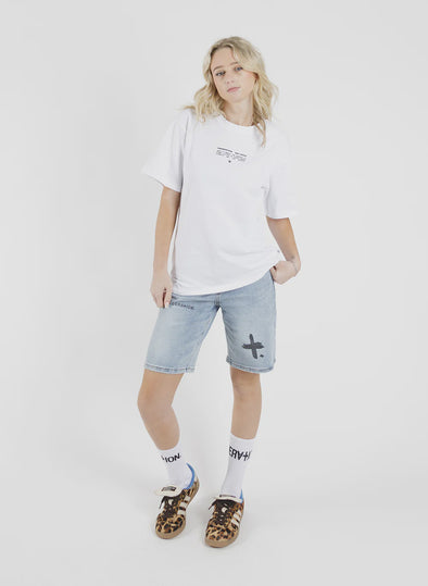 Federation Take It Easy Short Trio Washed Blue