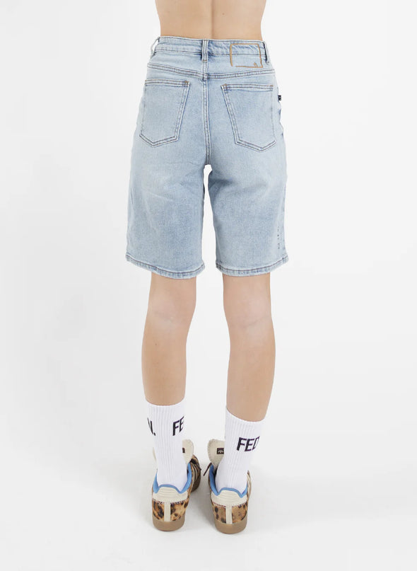 Federation Take It Easy Short Trio Washed Blue