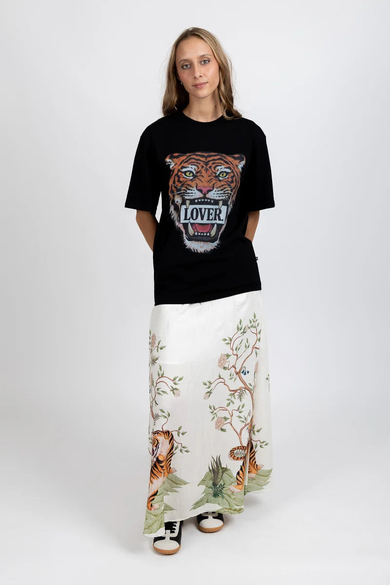 Federation Tour Tee Tiger Love Black