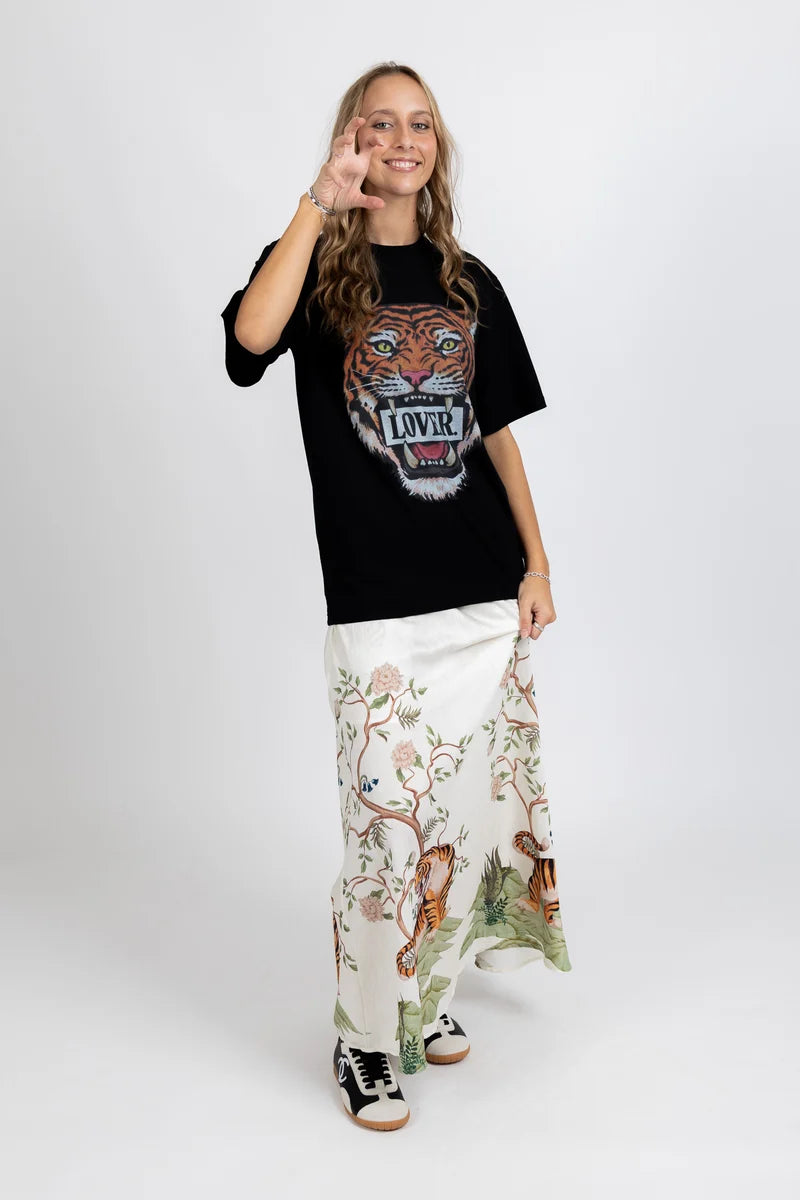 Federation Tour Tee Tiger Love Black