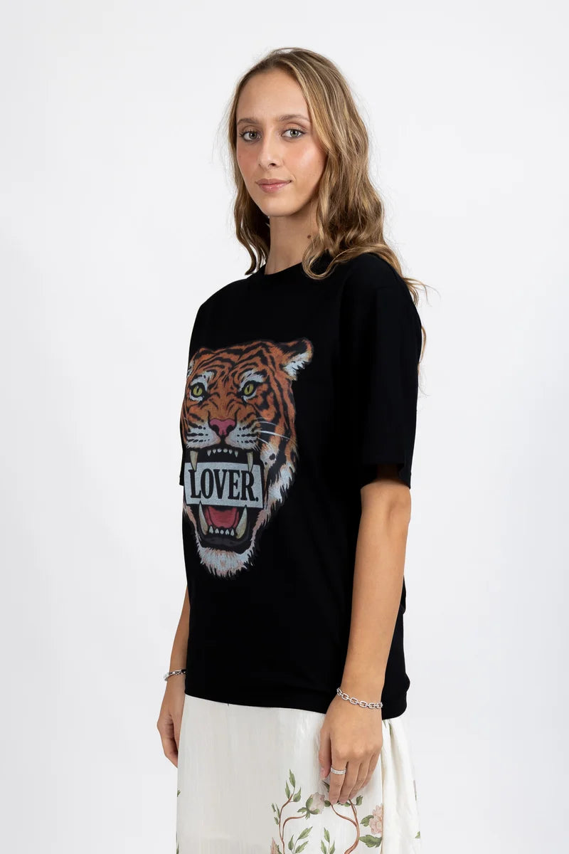 Federation Tour Tee Tiger Love Black