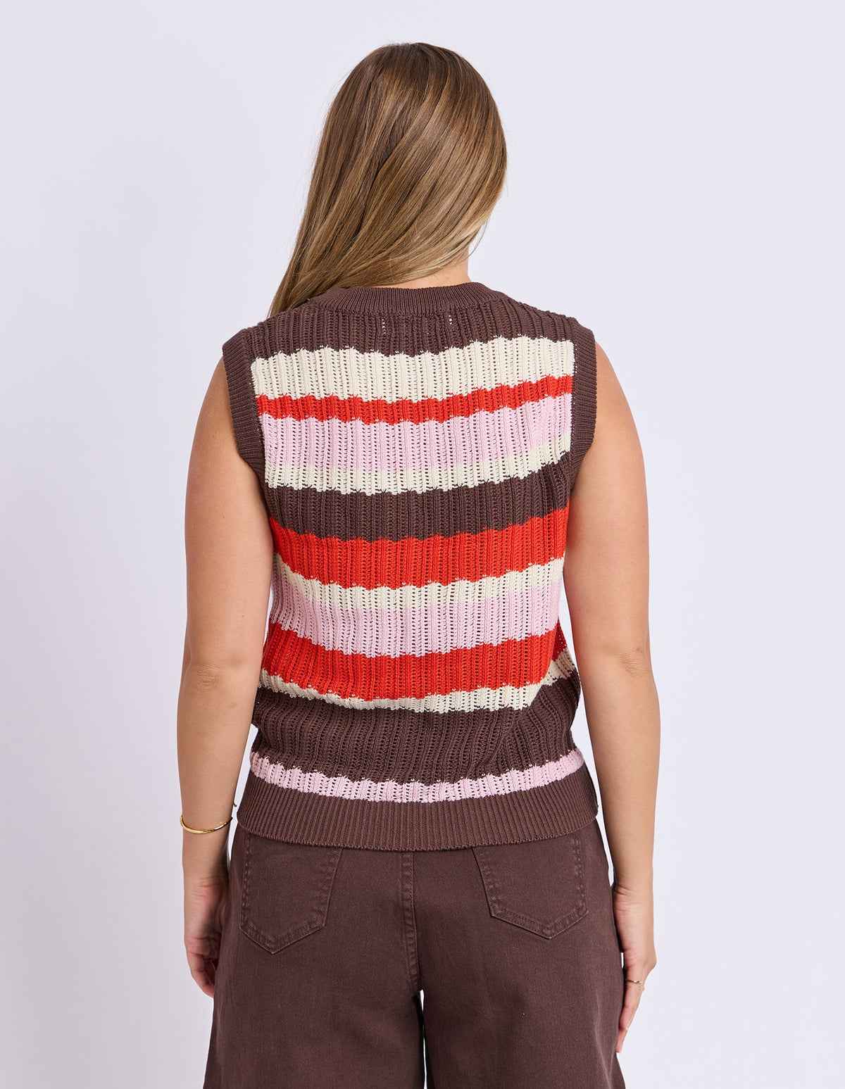 Foxwood Haven Stripe Knit Top