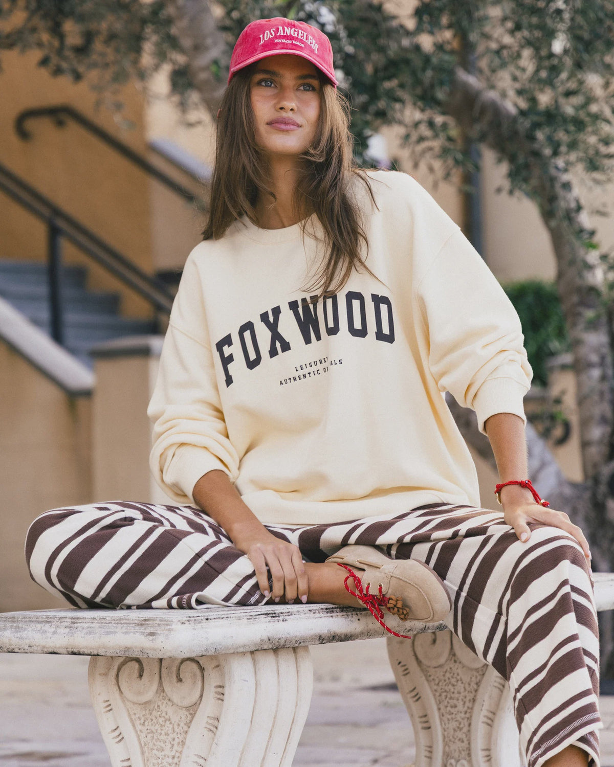 Foxwood Interval Crew Butter Cream/Choc