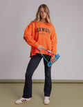 Foxwood Interval Crew Orange/Navy