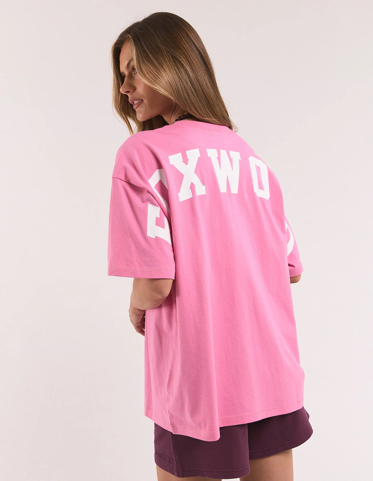 Foxwood Interval Tee Bubblegum Pink