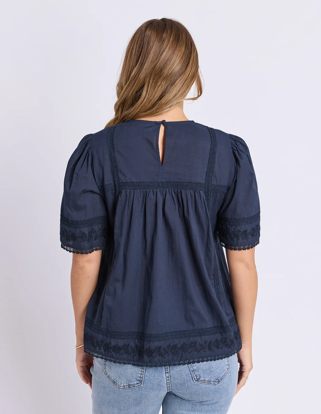 Foxwood Juna Top Navy