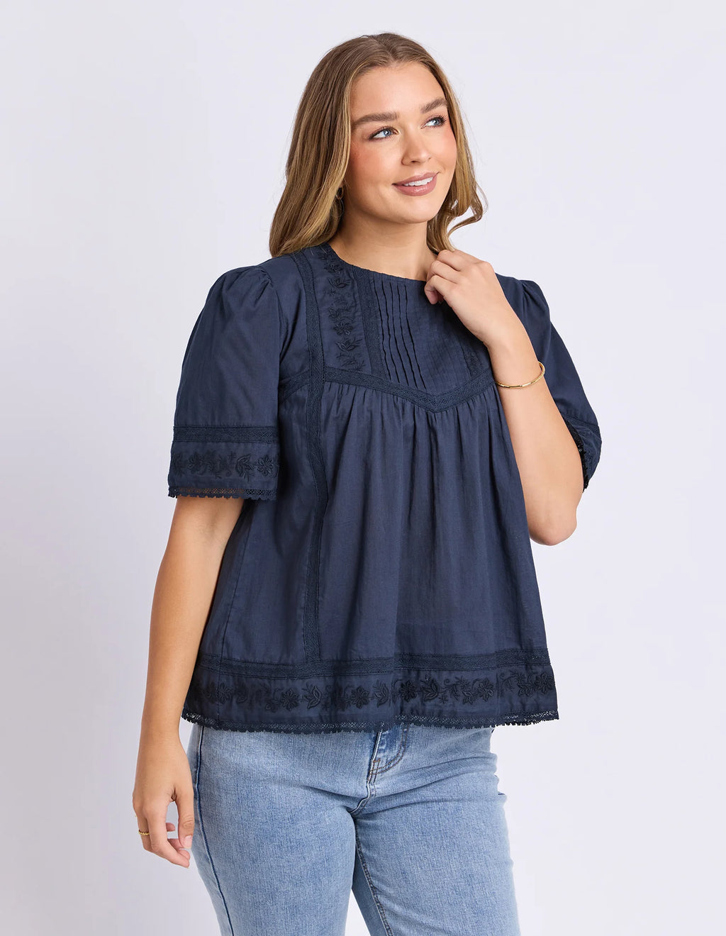 Foxwood Juna Top Navy