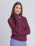 Foxwood Remy Knit Plum