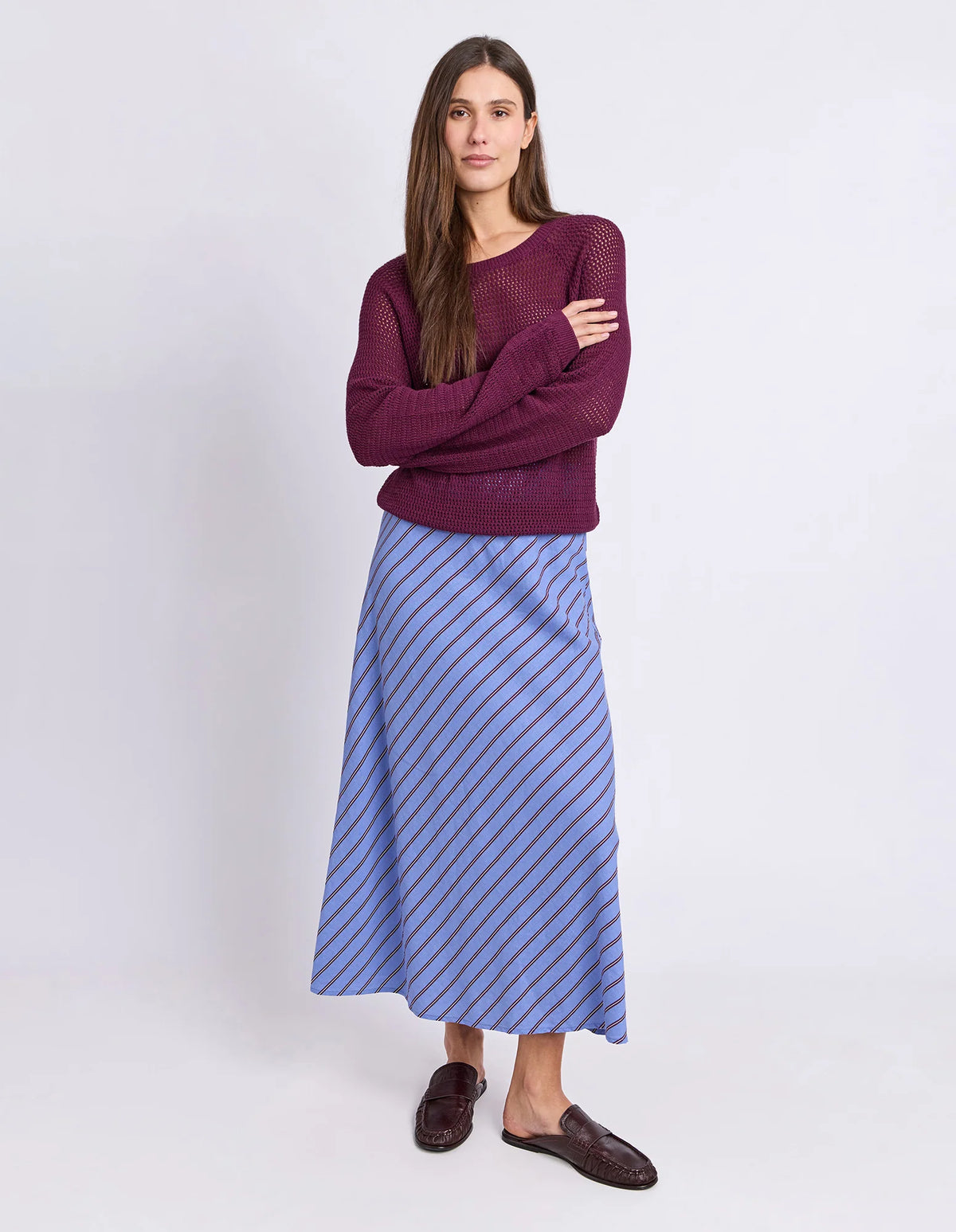 Foxwood Remy Knit Plum