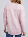 Add a pop of colour to your casual wardrobe with the Foxwood Simplified Crew in a Pretty Pink. This vibrant crew is the ultimate layering piece, designed to bring both comfort and style to your everyday outfits. Featuring a relaxed round neckline, a flattering hi-lo hemline with side splits, and trendy raw edge detailing, this crew offers an effortlessly cool vibe. The embroidered Foxwood logo on the chest adds a touch of signature style, making this a go-to piece for any casual look.

Made from 100% cotton