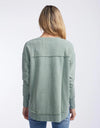 Add a pop of colour to your casual wardrobe with the Foxwood Simplified Crew in Light Blue. This vibrant crew is the ultimate layering piece, designed to bring both comfort and style to your everyday outfits. Featuring a relaxed round neckline, a flattering hi-lo hemline with side splits, and trendy raw edge detailing, this crew offers an effortlessly cool vibe. The embroidered Foxwood logo on the chest adds a touch of signature style, making this a go-to piece for any casual look.

Made from 100% cotton, i