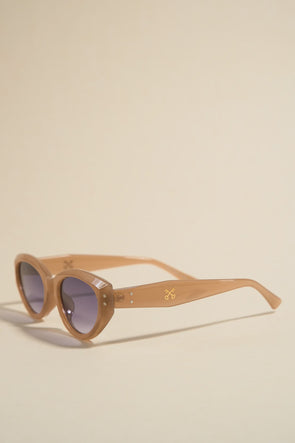 Georgia Mae Cuba Beige Sunglasses