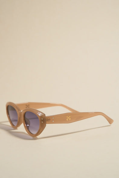 Georgia Mae Cuba Beige Sunglasses