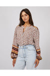 All About Eve Honey Floral Shirt