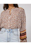 All About Eve Honey Floral Shirt