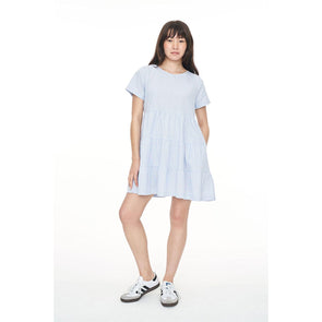 Huffer Cruise Milly Dress Blue Haze/Chalk