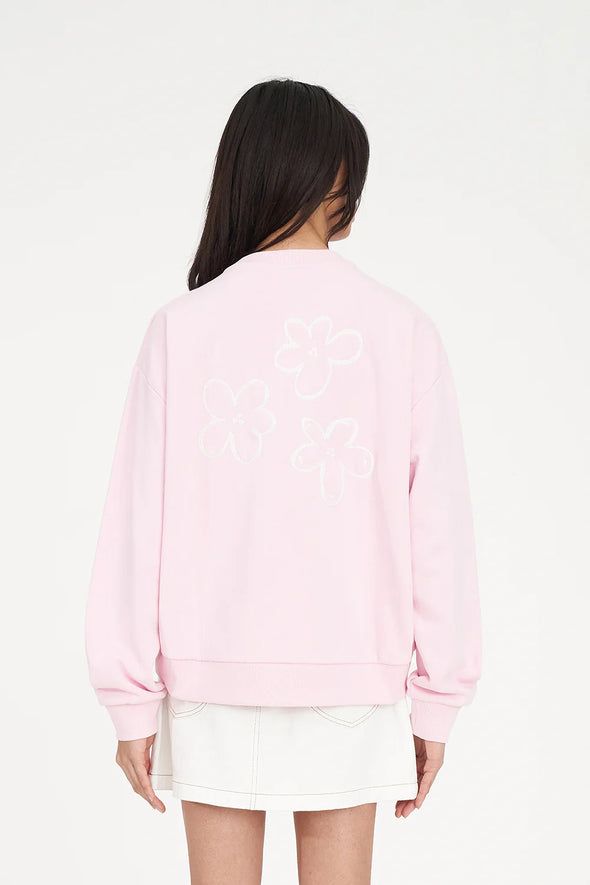 Keep it low-key and fresh - just like a daisy. perfect for cjill days and good vibes, this relaxed-fit peice combines comfort and effortless style. Made from premium 100% cotton with a mid-weight loopback finish, it's your go to for all day wear.&nbsp;