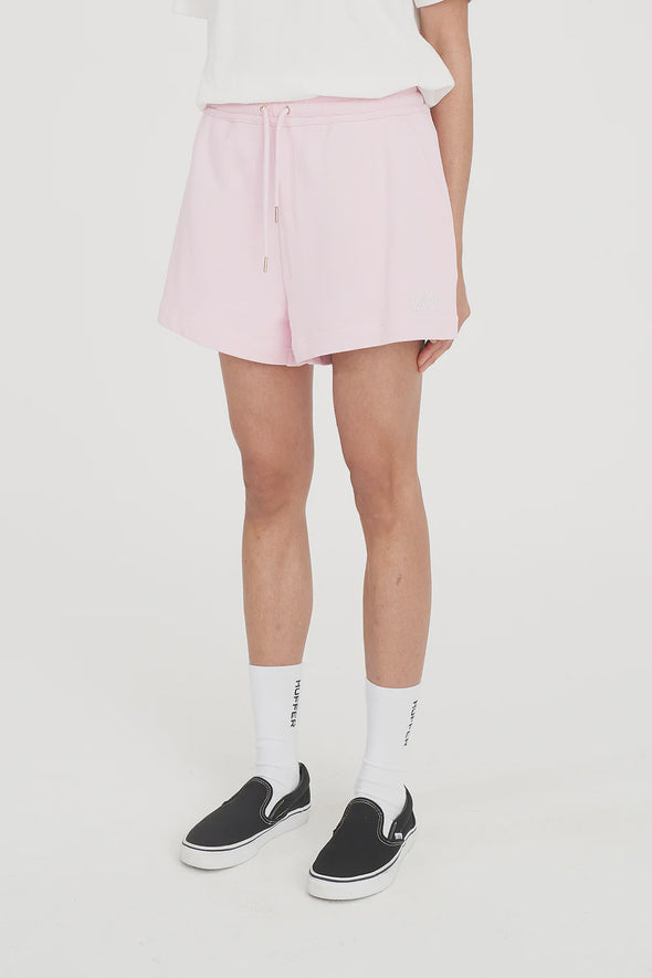 100% Cotton / 350gsm / Mid weight loopback / Classic relaxed fit / Elasticated waistband / Side angle pockets / Adjustable drawcord / Huffer branded placement embroidery