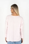 Relaxed, oversized tee.
100% breathable, soft self-textured cotton slub.
Drop shoulder design for a relaxed fit.
Full-length sleeves with seam detail.
Hem curves up slightly at front.
Back scooped hem is longer than front – great booty coverage.
Soft cotton garment dye which feels better with every wash.
Designed to look washed and worn.
Will sit just below hip on average height.
Garment dyed – slight variations in dye lots will occur. Every piece is unique.