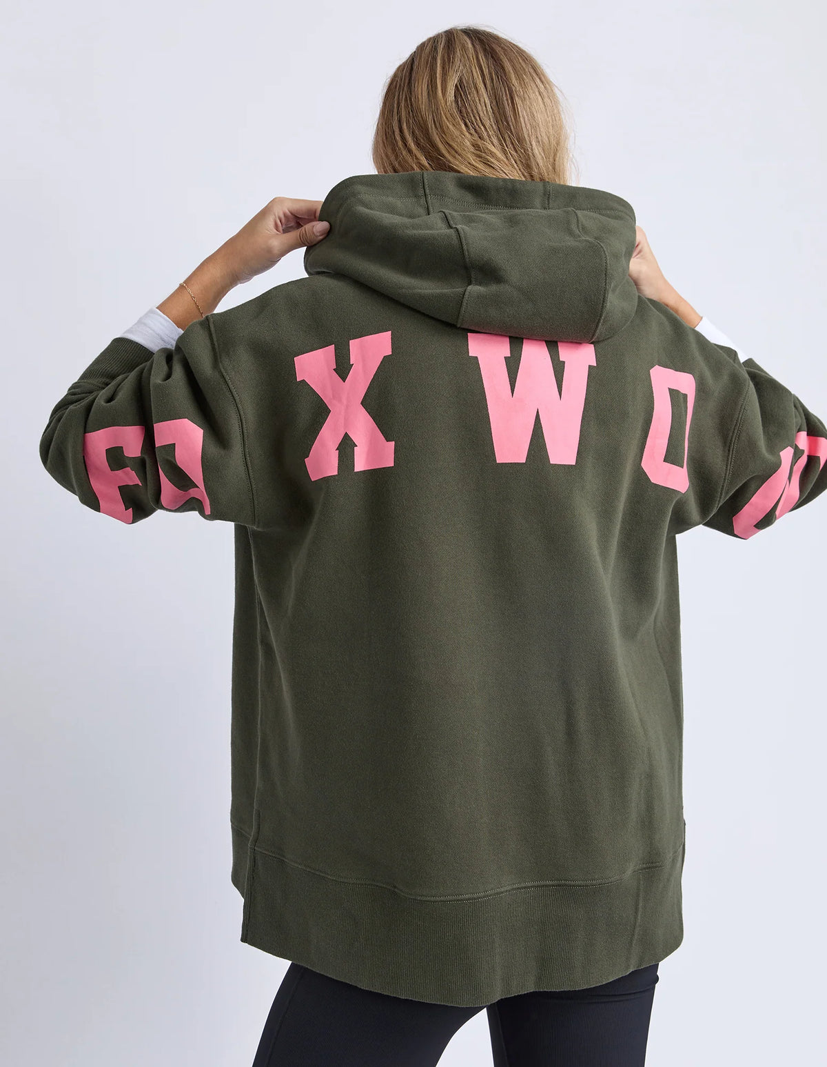 Foxwood Interval Crew Dark Khaki/Coral