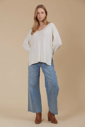 Isle of Mine Selene Jumper Ivory