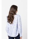 All over pattern
High neck
Button keyhole at back neckline
Elasticated / Ruffle cuffs
No stretch
Standard fit