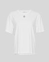 Boxy fit

Model is 175cm and wears a size S/M

100% Organic Cotton

Soft, premium organic cotton

Clean minimalist logo design

Classic crew neckline and short sleeves

Easy to style and wear year-round