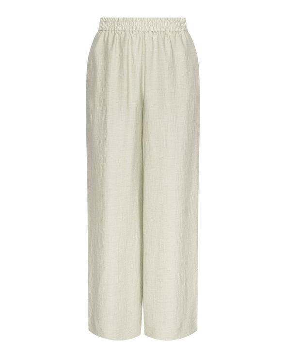 MSCH Disa High Waisted Pants Sand Melange