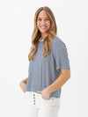 Boxy fit


Super soft, breathable Modal blend

Relaxed boxy fit for all-day comfort

Round neckline with contrast detail

Classic stripe design for easy styling

Composition

95% TENCEL™ Modal fibers

5% Elastane