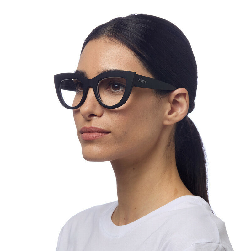 Okkia Claudia Reading Glasses Black