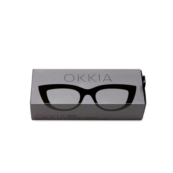 Okkia Claudia Reading Glasses Black