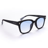 Frame colour: Black and Grey

Lens colour: Blue Gradient

Light Filter Category 1 (43–80% transmission) — ideal for soft sunlight

Not too rounded, with a large focal length for a flattering fit

Crafted from soft-touch material for exceptional comfort