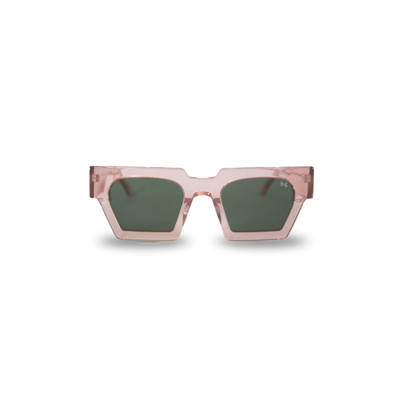 Featuring bold lines, and deep rich colorways, the captivating figure of the Parker will add a touch of sophistication to any outfit and give you that effortless appearance. Frames are pink in colour