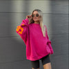 Harper & Harlow Oversized Vibes Sweat Pink/Orange