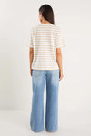Re:Union Binding Boxy Tee Natural White