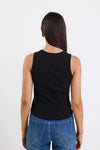The Cobble ribbed tank is your new wardrobe MVP—soft, stretchy, and perfectly snug. Whether you pair it with flowy wide-leg pants for a chic twist or keep it cool with your favourite jeans, it adapts to every vibe. Slip it on and enjoy comfort that moves with you all day long!