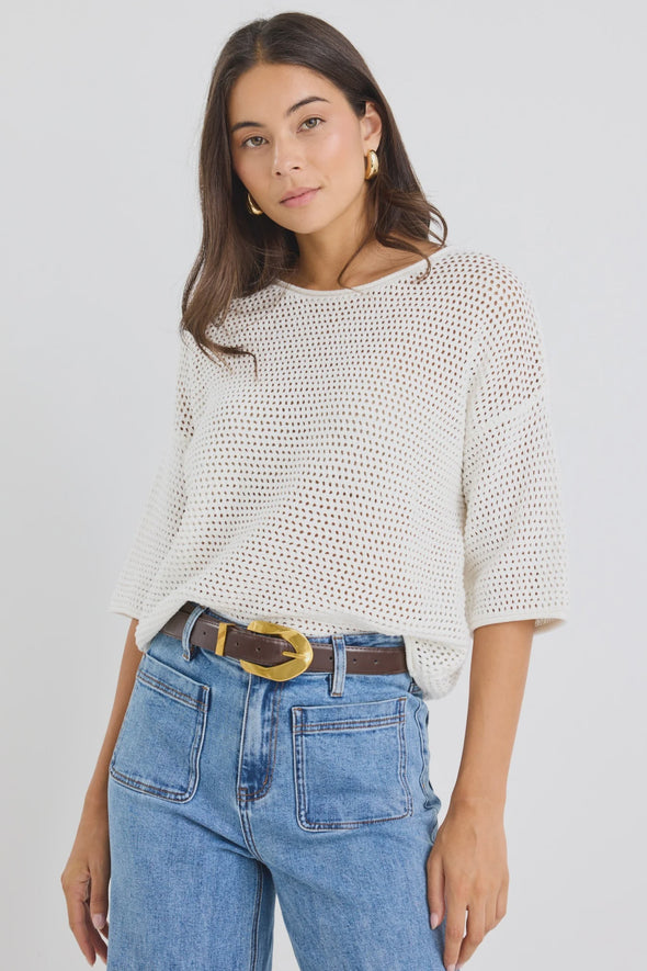 Experience easy elegance with this striped oversized shirt. Crafted from a soft, breathable cotton-linen blend, it feels as good as it looks. The roomy fit and playful balloon sleeves add a fun, carefree vibe that’s perfect for pairing with tailored trousers or your favorite denim. Refresh your high-low dressing game with this effortlessly cool staple.