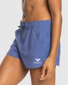 Get ready to hit the waves with our women's boardshorts in the cute marlin colourway. Made with a 4-way stretch fabric blend, these boardshorts offer comfort and flexibility in the water. The fully elasticated waist and drawcord closure provide a secure fit, while the side pockets offer convenience and the 2 inch length giving plenty flexibility and movement. Finished with the Roxy screen logo at the leg opening, these boardshorts can be worn on land or water they're that comfortable you'll find any excuse 