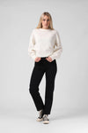 The Alya Knit in the most beautiful colour, your elevated well priced winter essential is here. Comes in both Sand and cream, which would you choose? Detailed cuff and hem with heavy ribbing and also around the neck. Sits nicely on your jean line and has mohair to give you that little bit of extra warmth. Pair back with your jeans, trackies or how about even a long line denim skirt and trench. The options are endless!!49% acrylic / 26% nylon / 17% wool / 8 % mohair, regular fit, ribbed cuffs and hem