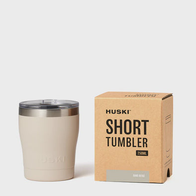 This is not your typical cup. The Huski Short Tumbler 2.0 keeps drinks piping hot or ice-cold for hours. A more environmentally friendly alternative to single use cups, Huski Short Tumblers 2.0 are ideal for around home, in the office, at the beach, or anywhere in between. Whether it's your morning coffee or evening gin and tonic, Huski has you covered.