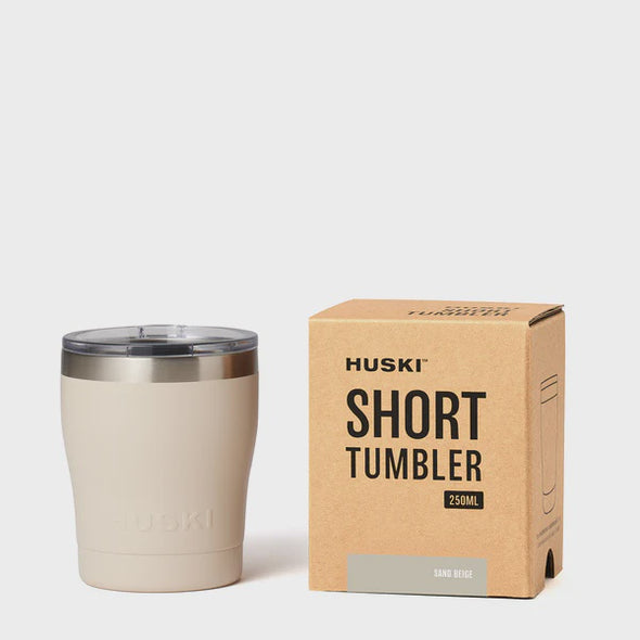 This is not your typical cup. The Huski Short Tumbler 2.0 keeps drinks piping hot or ice-cold for hours. A more environmentally friendly alternative to single use cups, Huski Short Tumblers 2.0 are ideal for around home, in the office, at the beach, or anywhere in between. Whether it's your morning coffee or evening gin and tonic, Huski has you covered.
