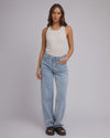 Ribbed fabric
Crew neck
95% Cotton, 5% Elastane
