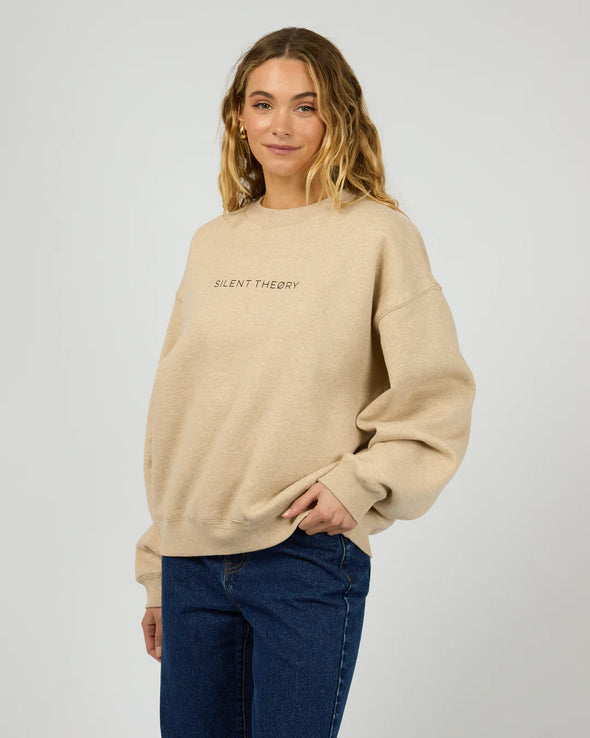 For easy everyday style, the Silent Theory Logo Crew is your go-to fleece. Designed in a soft cotton-blend fleece, this jumper features an oversized fit for laid-back comfort and a subtle logo hit at the chest for a clean, modern finish. An elevated essential that works perfectly across seasons, pair it with your favourite denim or activewear for an effortless off-duty look.