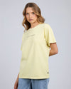 Silent Theory Logo Tee Lemon