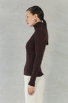 Experience effortless elegance with the Isla Top. Made from 100% super soft merino wool, this wardrobe staple offers lightweight warmth in colder weather and natural breathability for comfort in milder temperatures. Perfect for layering and suitable for any occasion. Elevate your style with the Isla Top.