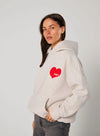 Elevate your off-duty style with the SŚAINT Grey Heart Hoodie – where comfort meets bold design. Crafted from a soft and durable 50% cotton, 50% polyester blend, this fleece-lined hoodie is the perfect throw-on for cooler days.