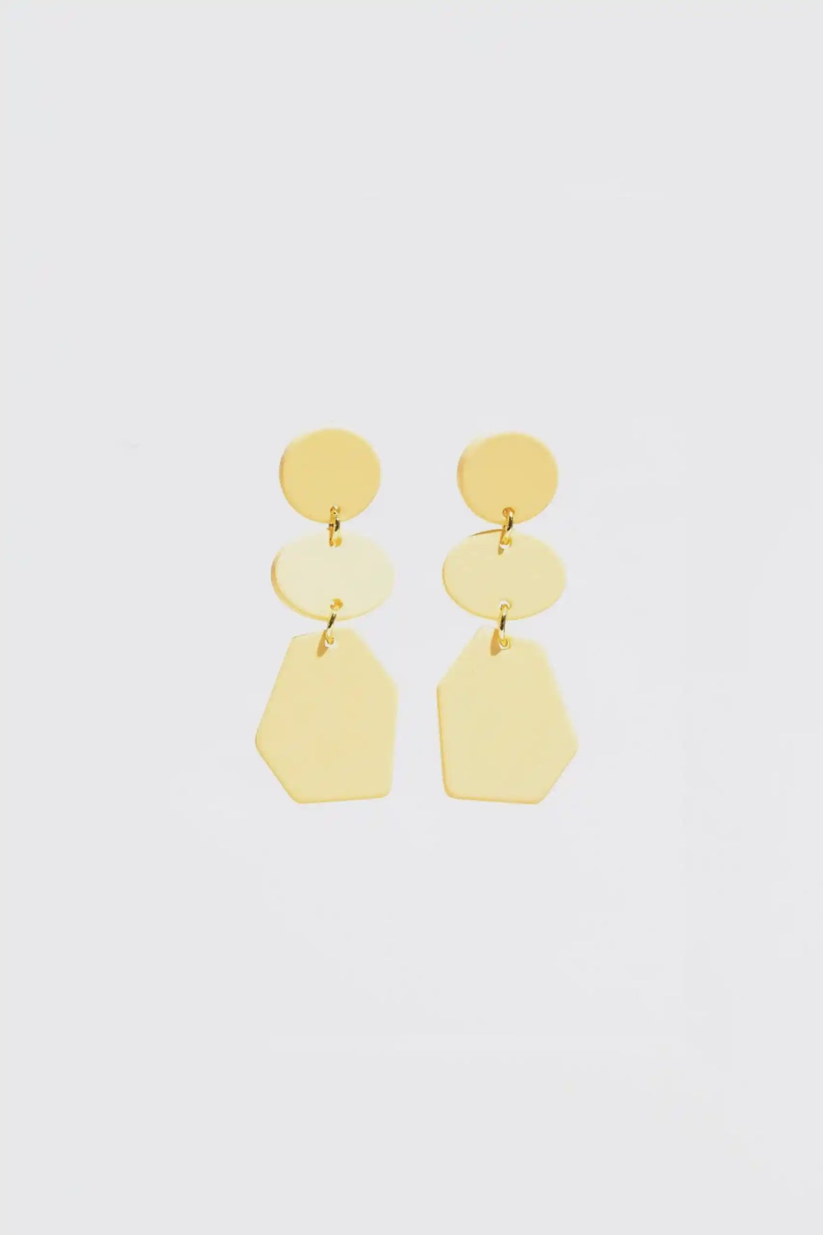 Stilen Caz Lemon Drop Earrings