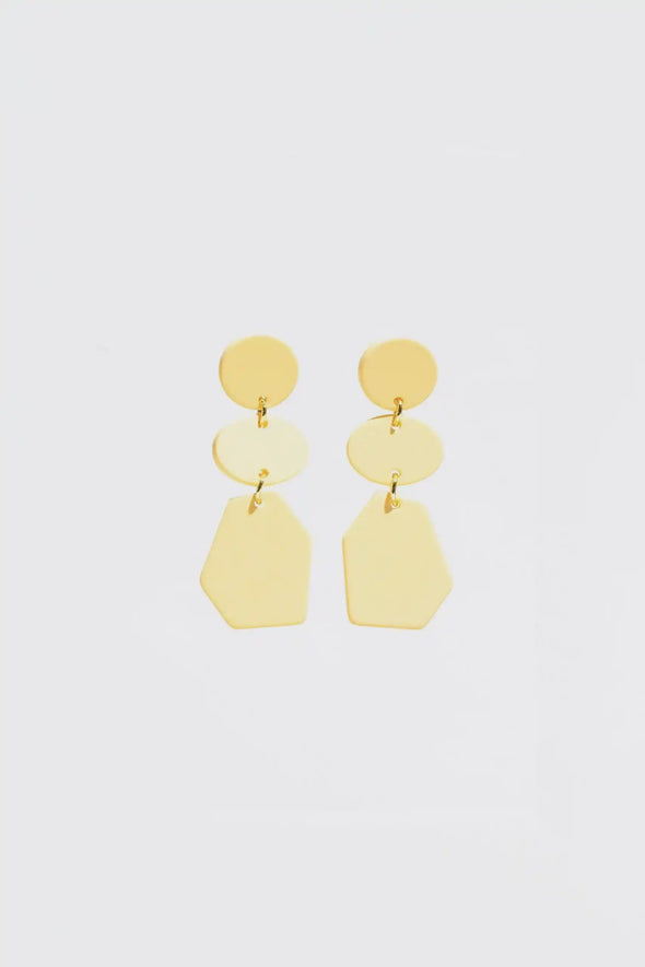 Stilen Caz Lemon Drop Earrings