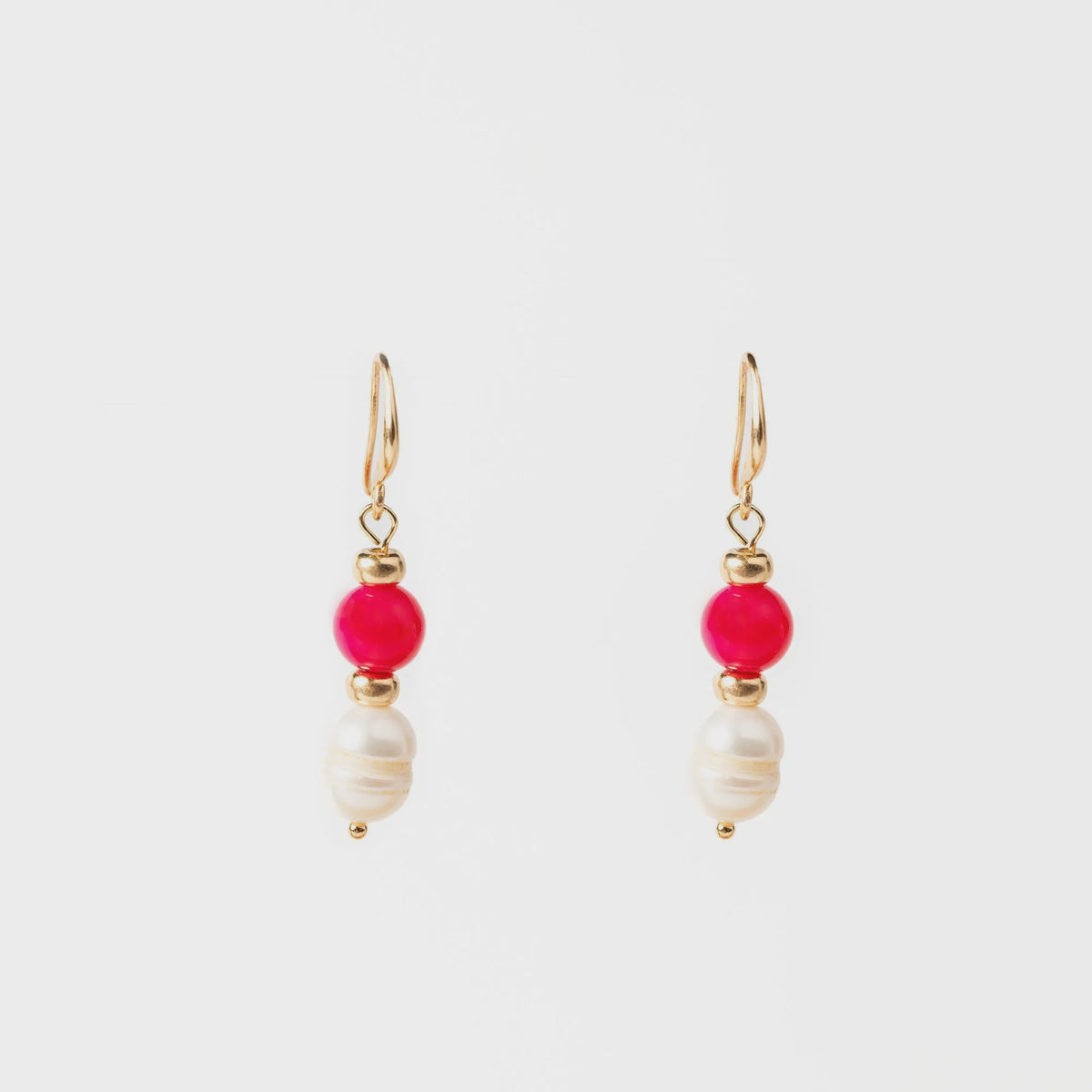 Stilen Ines Earrings Pink